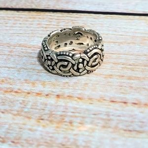Claddah Ring Size 5 .925 Sterling Silver